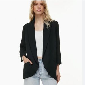 Wilfred Chevalier Blazer Cardigan Aritzia in Black Size 8